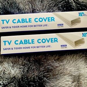 Tv Cord Covers. Set of 2. Nib! 📺